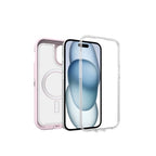 OtterBox Defender XT Clear for MagSafe Series for Apple iPhone 16e/15/14/13, Mountain Frost