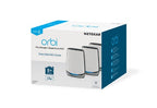 NETGEAR Orbi RBK853 AX6000 WiFi 6 Mesh System Tri-band (2.4 GHz / 5 GHz / 5 GHz) Wi-Fi 6 (802.11ax) Grey 4 Internal