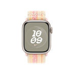 Apple 41mm Starlight/Pink Nike Sport Loop