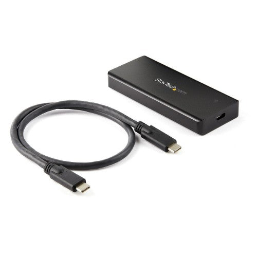 StarTech.com USB-C 10Gbps M.2 NVMe PCIe SSD Enclosure - Rugged Aluminum External M.2 PCIe M-Key Case IP67 Rated - 1GB/s Read/Write - Supports 2230/2242/2260/2280 - TB3 Compatible - Mac/PC - TAA