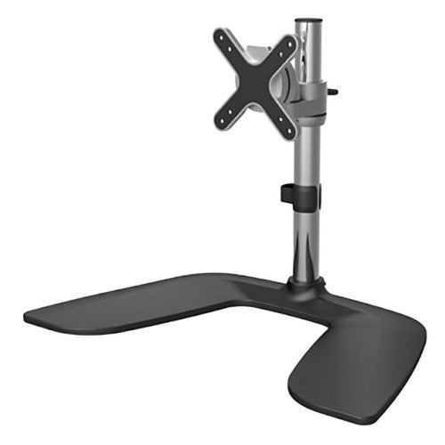 Allmounts AS01T01 monitor mount / stand 58.4 cm (23") Desk Black, Silver