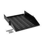 Tripp Lite SRSHELF2PUNIV SmartRack Universal-Mount Steel Rack Shelf - 2U, Vented, 21.7 in. Deep, Holds up to 100 lb. (45 kg)