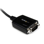 StarTech.com 1 ft USB to RS232 Serial DB9 Adapter Cable with COM Retention - TAA