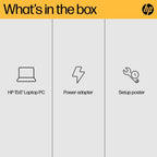 HP 15-fc0057na AMD Ryzen™ 5 7520U Laptop 39.6 cm (15.6") Full HD 8 GB LPDDR5-SDRAM 512 GB SSD Wi-Fi 6 (802.11ax) Windows 11 Home Black