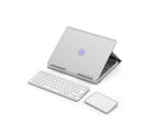 Logitech 920-011241 mobile device keyboard QWERTY UK English Bluetooth Grey, Violet, White