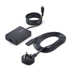 StarTech.com 100W USB-C Laptop Charger with 1.5m Tethered USB-C Cable, Power Adapter Brick for Dell, XPS, HP ProBook, MacBook Pro, Microsoft Surface Pro