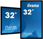 iiyama ProLite Open Frame PCAP 30-point touch monitor with equipped with a foam seal finish for seamless integration