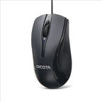 DICOTA D32011 mouse Ambidextrous USB Type-A 1200 DPI