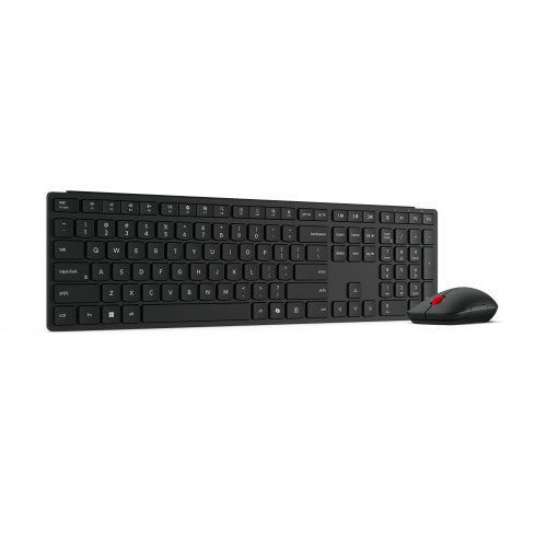 Lenovo 4X31S04847 keyboard Mouse included Home/Office RF Wireless + Bluetooth UK English Black