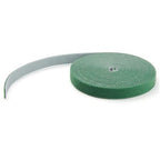 StarTech.com 25ft (7.6m) Hook and Loop Roll, Green, Cut-to-Size Reusable Cable Ties, Bulk Industrial Wire Fastener Tape, Adjustable Fabric Wraps, Reusable Self Gripping Cable Management Straps