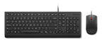 Lenovo KB MICE_BO Essencial WR KBMS GB A1 keyboard Mouse included Universal USB UK English Black