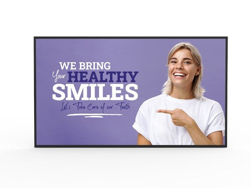 Allsee Technologies E43P1 Signage Display Digital signage flat panel 109.2 cm (43") LCD 350 cd/m² 4K Ultra HD Black