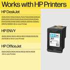 HP N9J72AE/301 Printhead cartridge multi pack black + color 170pg + 150pg Pack=2 for HP DeskJet 1000/1010/Envy 5530/OfficeJet 4630