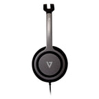 V7 HA310-2EP headphones/headset Wired Head-band Music Black, Silver