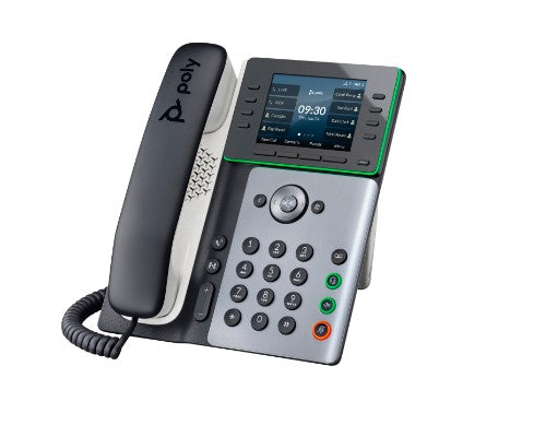 HP Poly Edge E320 IP Phone and PoE-enabled