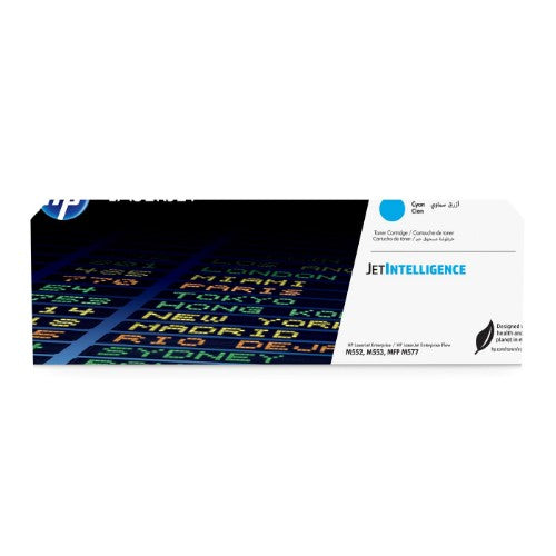 HP CF361A/508A Toner cartridge cyan, 5K pages ISO/IEC 19798 for HP CLJ M 552