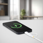 StarTech.com 2m (6ft) 2-in-1 Rugged USB-C Charging Cable with Lightning Adapter, 30W/60W (3A), Apple MFi Certified, Braided USB C Charger Cord for iPhone/iPad/Android