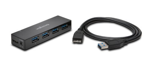 Kensington UH4000C USB 3.0 4-Port Hub + Charging