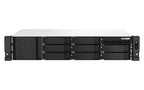 QNAP TS-873AeU-RP NAS Rack (2U) Ryzen Embedded V1500B 4 GB DDR4 0 TB QuTS hero Black
