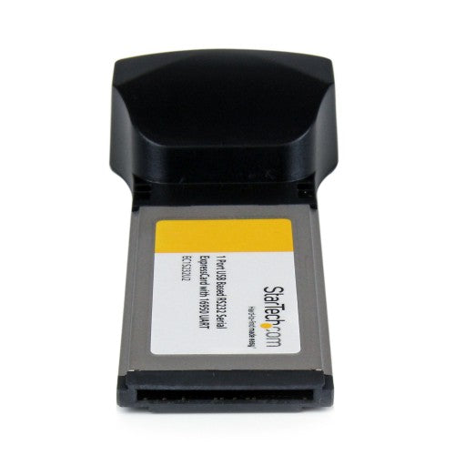 StarTech.com 1 Port ExpressCard to RS232 DB9 Serial Adapter Card w/ 16950 - USB Based