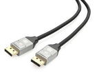 j5create JDC43 8K DisplayPort™ Cable, Black and Grey, 2 m