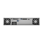 Synology RackStation RS1221RP+ NAS Rack (2U) Ryzen Embedded V1500B 4 GB DDR4 96 TB HDD Aluminium, Black