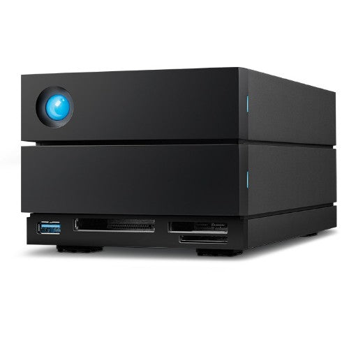 LaCie 2BIG DOCK disk array 32 TB Desktop Black