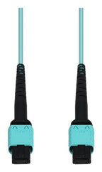 AddOn Networks ADD-MPOMPO-0-5M5OM4LZ InfiniBand/fibre optic cable 0.5 m MPO MMF Aqua colour