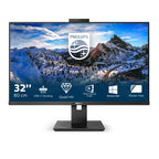Philips P Line 326P1H/00 computer monitor 80 cm (31.5") 2560 x 1440 pixels Quad HD LED Black