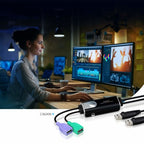 ATEN CS62KM KVM cable Black 1.8 m