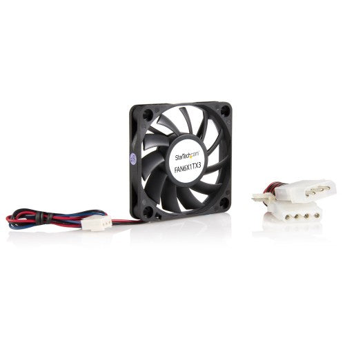 StarTech.com 60x10mm Replacement Ball Bearing Computer Case Fan w/ TX3 Connector