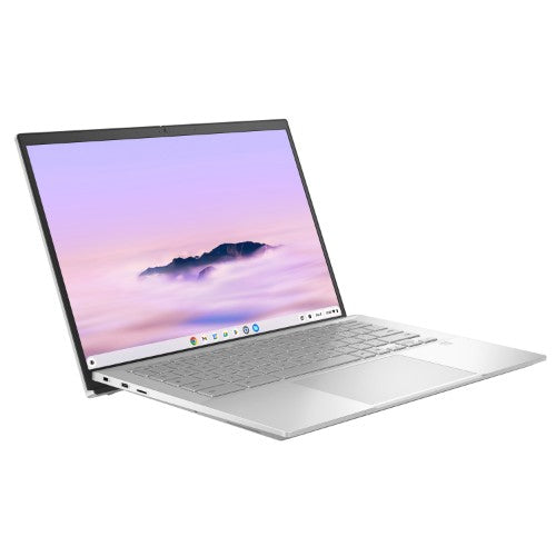 ASUS Chromebook Plus CX54 CB5403CMA-QM0130 Intel Core Ultra 5 115U 35.6 cm (14") Touchscreen WQXGA 16 GB LPDDR5x-SDRAM 256 GB SSD Wi-Fi 6E (802.11ax) ChromeOS UK English Silver