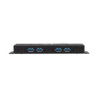 Tripp Lite U460-4A3C-IND Industrial 7-Port USB-C Hub, USB 3.x Gen 2 (10Gbps), 4x USB-A & 3x USB-C Ports, 15Kv ESD Immunity, 2Kv Surge