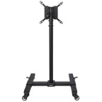 Tripp Lite DMC1342S Mobile TV Stand - Height Adjustable, 13” to 42” TVs and Monitors, Locking Casters, Black