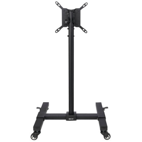 Tripp Lite DMC1342S Mobile TV Stand - Height Adjustable, 13” to 42” TVs and Monitors, Locking Casters, Black