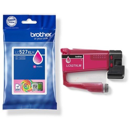 Brother LC-527XLM Ink cartridge magenta high-capacity, 2K pages ISO/IEC 19752 for Brother MFC-J 4350/6560/6975