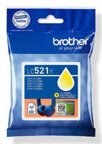 Brother LC-521Y Ink cartridge yellow, 500 pages ISO/IEC 19752 for Brother DCP-J 1260