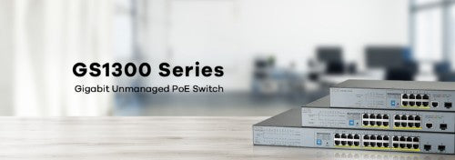 Zyxel GS1300-10HP Unmanaged Gigabit Ethernet (10/100/1000) Power over Ethernet (PoE) Grey