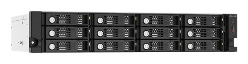 QNAP TL-R1220Sep-RP HDD/SSD enclosure Black, Grey 2.5/3.5"
