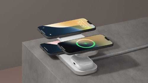 OtterBox Zens Quattro Wireless Charger Pro 4, White