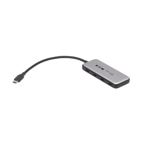 Eaton U460-004-4C-G2C laptop dock/port replicator Wired USB 3.2 Gen 2 (3.1 Gen 2) Type-C Black, Grey