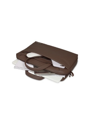 Port Designs Zurich Toploading notebook case 39.6 cm (15.6") Briefcase Brown
