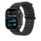 Apple 49mm Black Ocean Band Extension - Black Titanium Finish