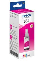Epson C13T664340/664 Ink bottle magenta, 6.5K pages 70ml for Epson L 300/655
