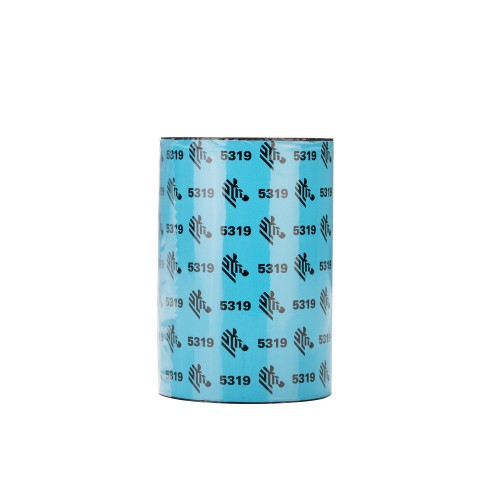 Zebra 5319 Wax thermal ribbon 74 m Black