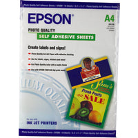 Epson Self-Adhesive Photo Paper - A4 - 10 Sheets