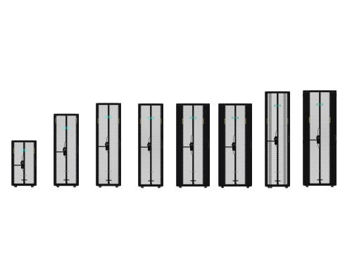 HPE 36U 600mmx1075mm G2 Kitted Advanced Shock Rack with Side Panels and Baying