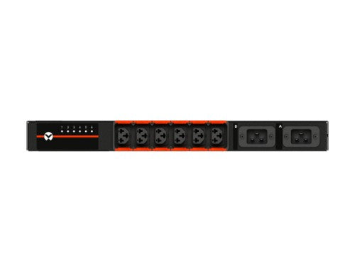 Vertiv Geist AUS5M1R5-06CF17-2C20C20A900-D power distribution unit (PDU) 6 AC outlet(s) 0U Black