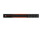 Vertiv Geist AUR5M1R5-06CF17-2C20C20A900-D power distribution unit (PDU) 6 AC outlet(s) 0U Black