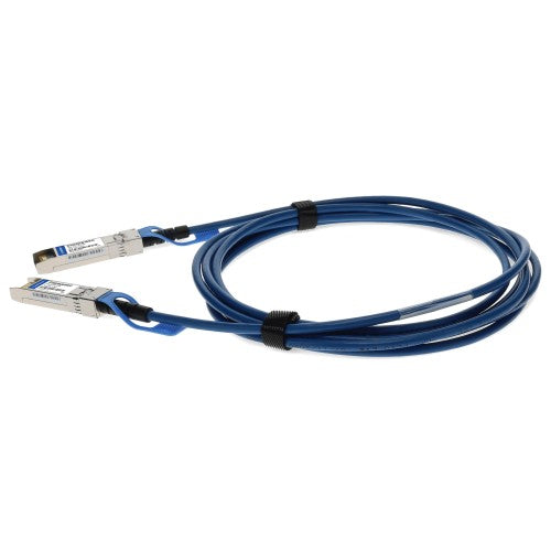 AddOn Networks Mellanox Compatible TAA Compliant 25GBase-CU SFP28 to SFP28 Blue Direct Attach Cable (Passive Twinax, 3m)